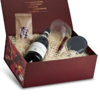 Hoverbild von Weinpräsent Pinot Noir als Geschenk